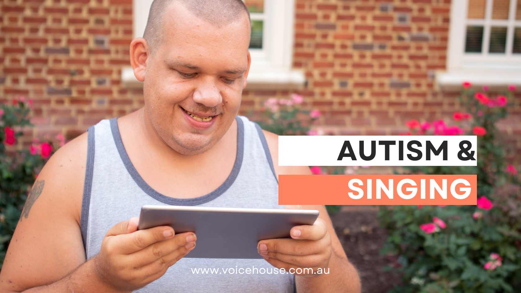 An Autistic Person taking NDIS Singing Lessons